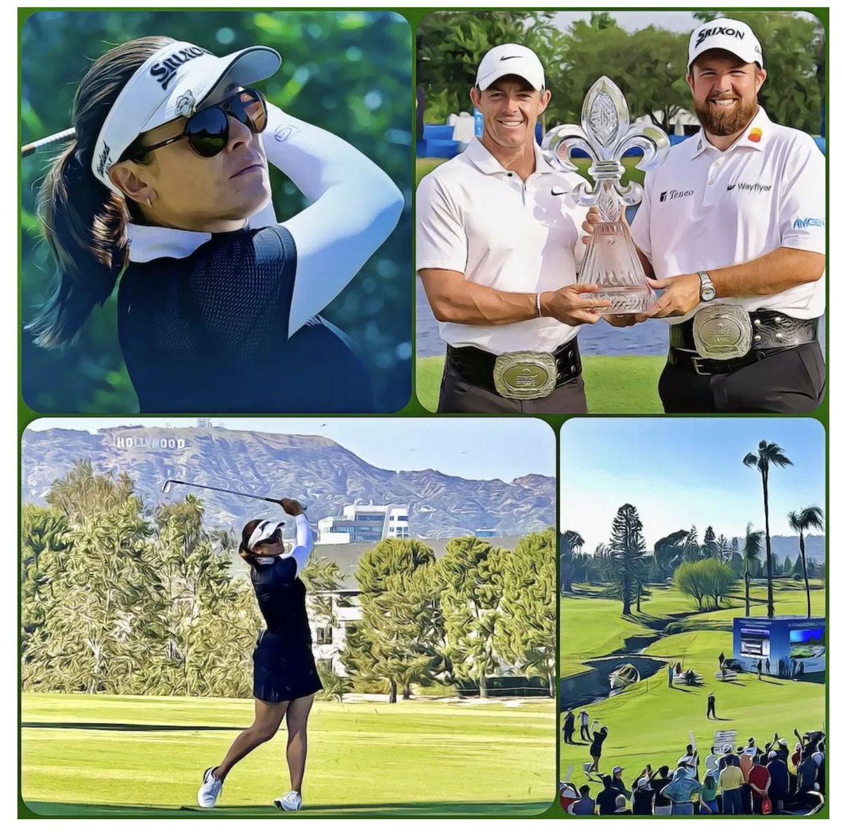 Green Repeats At Wilshire; McIlroy & Lowry Take The Zurich dlvr.it/T68VLK