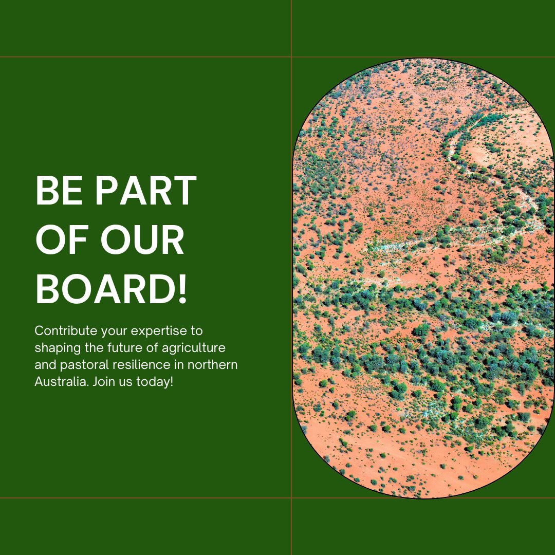 Join the #NorthernHub board! Help shape drought resilience strategies in Northern Australia. Two positions open! Follow the link below. Applications due 15 May 2024. #AgricultureLeadership

northernhub.au/join-the-north…