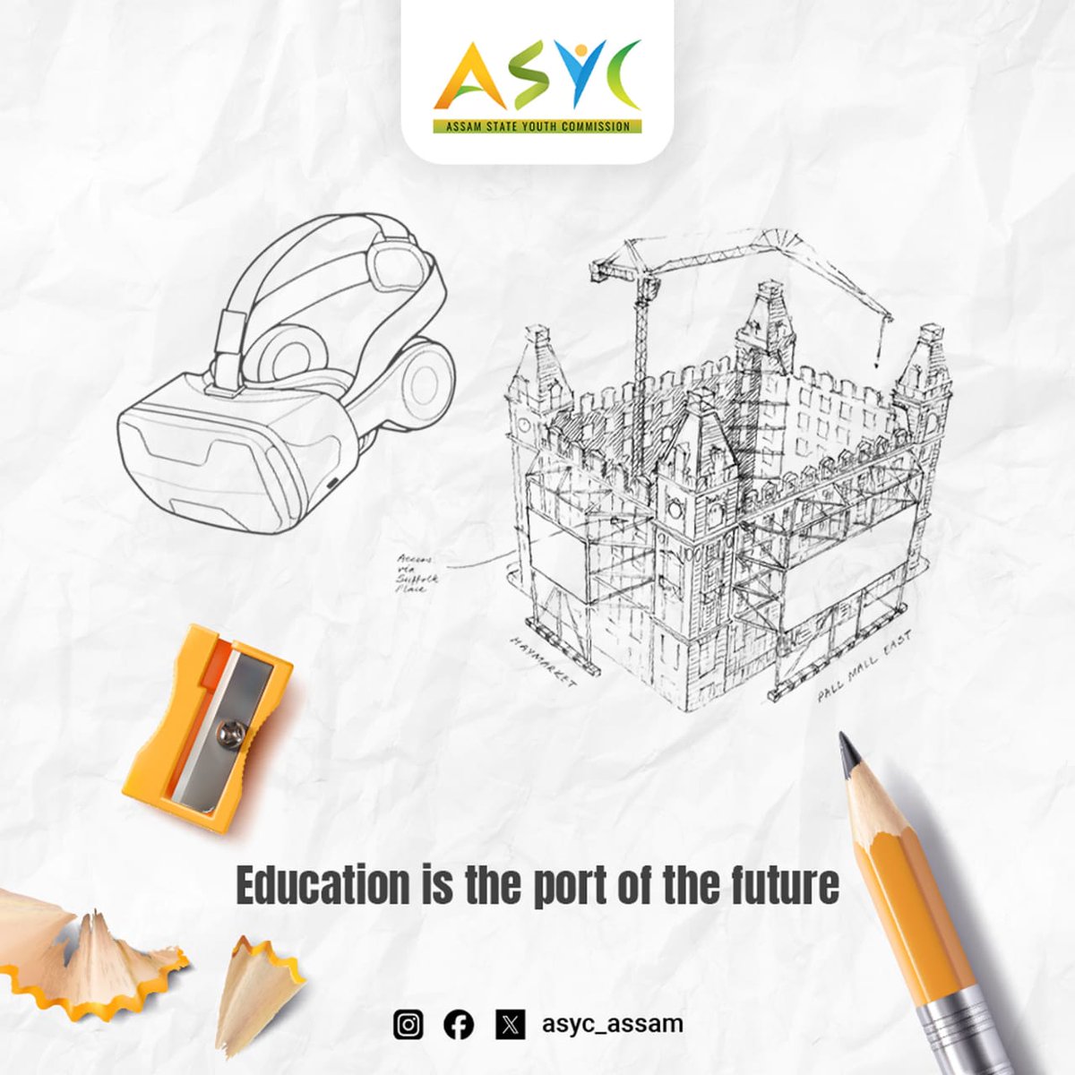Navigating towards the future: Education, the compass guiding us to new horizons.
.
.
#asyc #Education #RighttoEducation