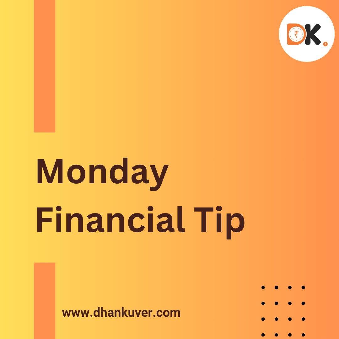 Financial freedom is not about having everything, but having the power to choose what matters most. #FinanceThought #FinancialFreedom  #mondaytip #mondayfinancialtip