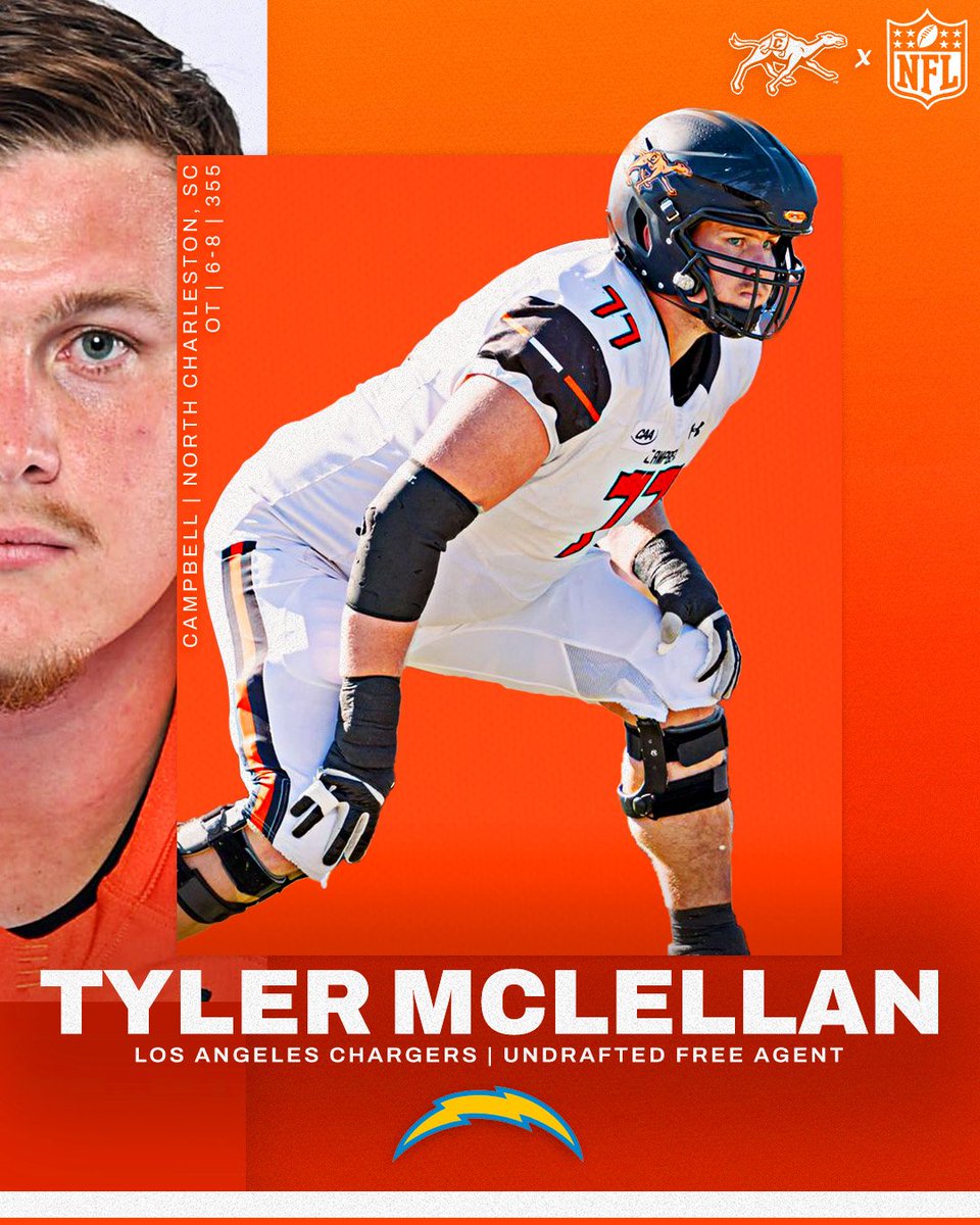 Tyler McLellan OT 6'8 355 lbs #BoltUp