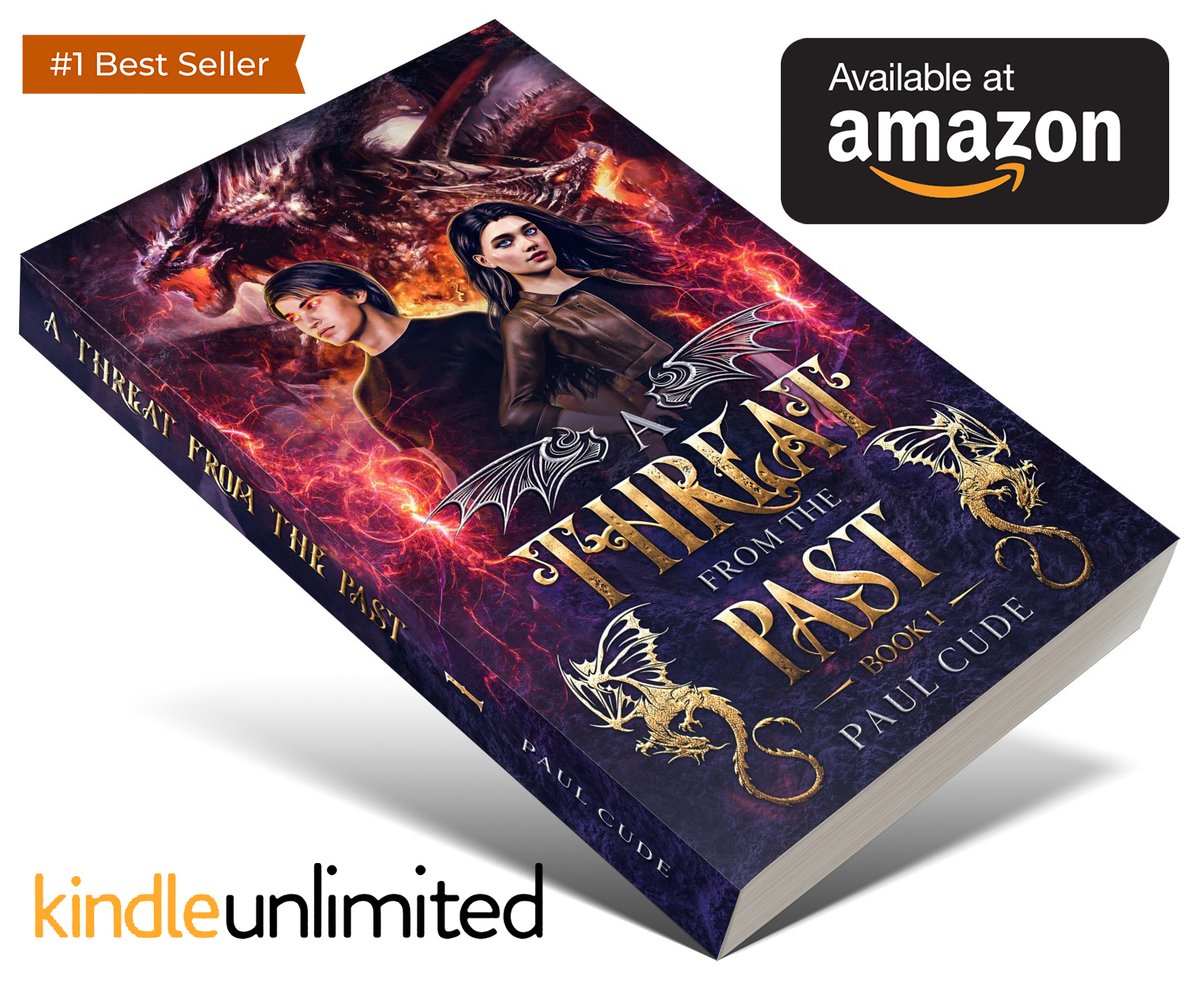 Lose yourself in a world packed full of #supernatural & #dragons in book 1 of an 11 book completed series mybook.to/ThreatFromTheP… #youngadult #fantasyreads #fantasyreader #fantasyadventure #fantasylover #greatreads #YA #SFF #GreatReads #ebook #bookworm #epicreads #bookish