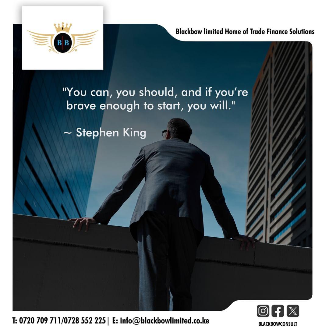 Take a moment to set your goals, focus on what you want to achieve, and dive in with enthusiasm. Let's tackle this week with positivity and determination!

#blackbow #homeofcustomizedtradefinancesolutions #Tradefinanceexperts
