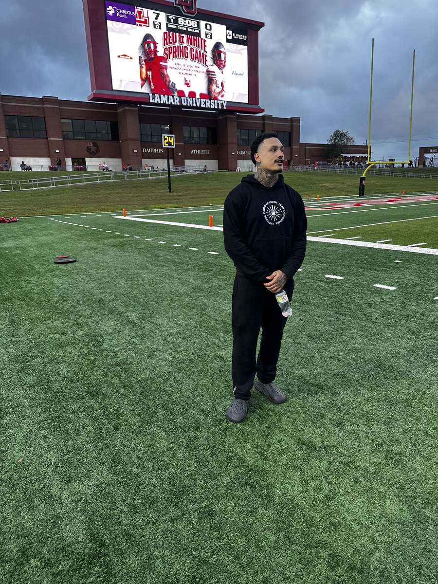 Seth McGowan (@sjmcg_28) on Twitter photo Great visit to <a href="/LamarFootball/">Lamar University Football</a> yesterday, very thankful to start this recruitment process off right💯 #AllPraiseToTheMostHigh #GODfidence Great visit to <a href="/LamarFootball/">Lamar University Football</a> yesterday, very thankful to start this recruitment process off right💯 #AllPraiseToTheMostHigh #GODfidence