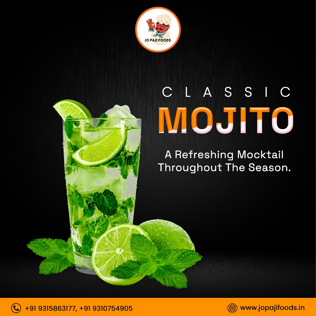 joPajifoods's tweet photo. Indulge in the timeless delight of our classic mojito, a refreshing mocktail that's perfect all year round! πΉβ¨
π +91 8595751755
Visit at: https://t.co/vbxpFCfaLo
#JopajiFoods #MojitoMagic #RefreshingMocktail #SipAndEnjoy #CheersToGoodTimes #ClassicMojito #JopajiFoods https://t.co/RmD7MUPOeh