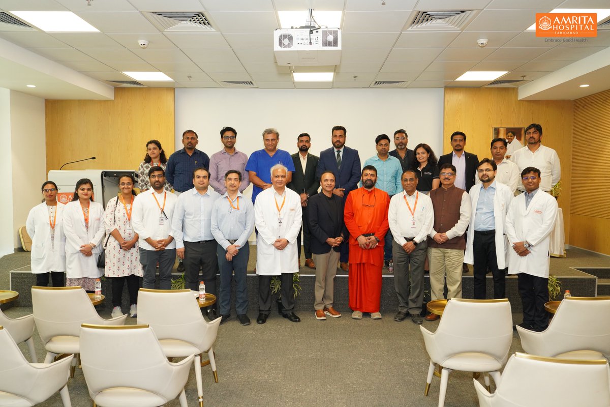 #AI in GI #ENDOSCOPY at AMRITA On April 24th, a workshop on the application of Artificial Intelligence in GI Endoscopy took place at our hospital, attended by several #Gastroenterologists. #ArtificialIntelligence #EarlyCancerDetection #Gastroenterology #HealthCare