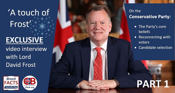 Conservative Party: “A pretty broad church with not much religion,” says @DavidGHFrost . EXCLUSIVE - “The Frost Report”, Part I of an in-depth video interview. Your #Brexit summary is here : facts4eu.org/news/2024_apr_… And please repost!