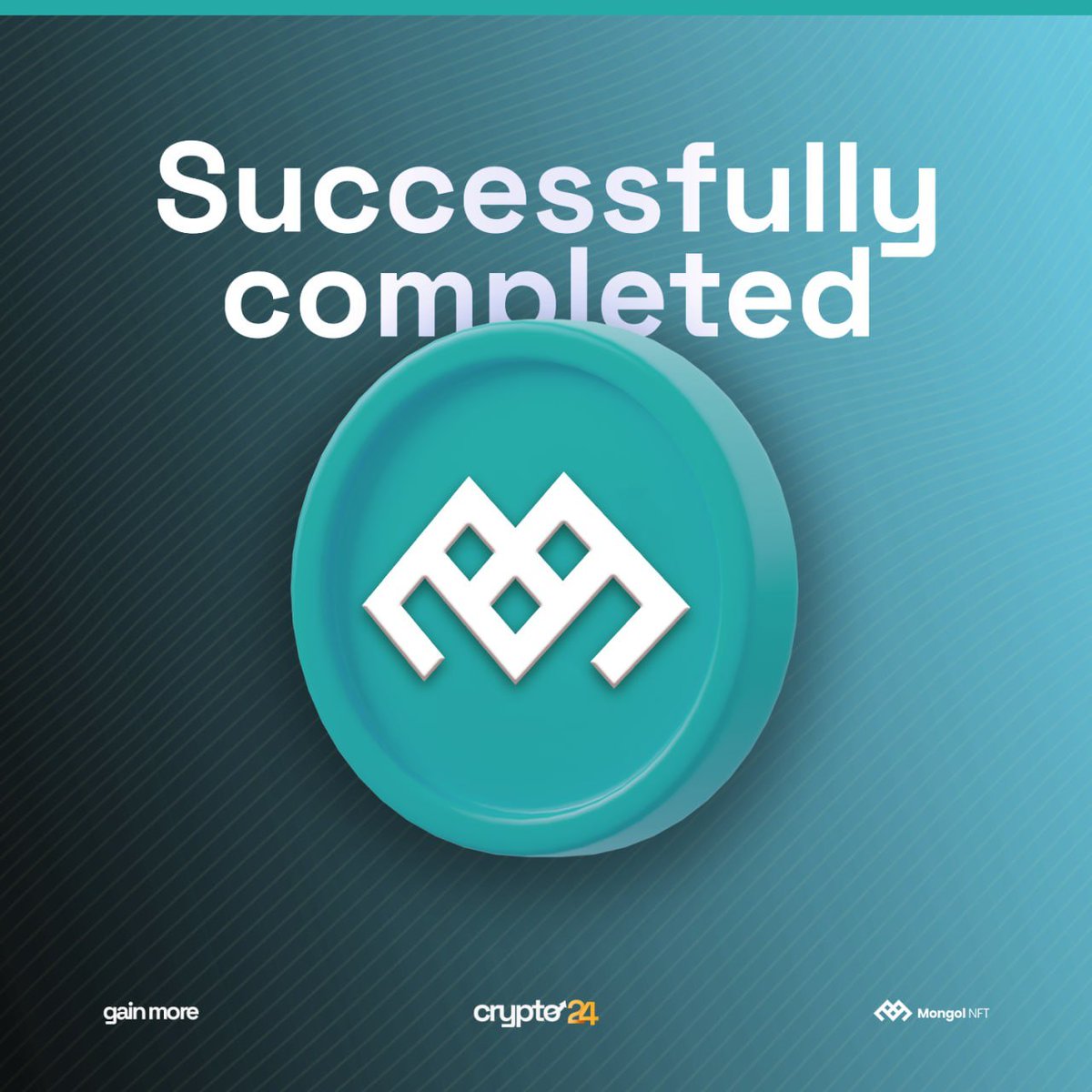 MNFT_World's tweet image. Crypto24 Update: 🔥MNFT#8 successfully completed!  

Rewards in "MNFT" based on bite size! 
🦌Thanks to all participating Marals!  

*Note: A 10% VAT deduction in distribution applies

#Crypto #TheFeast #TheWolves