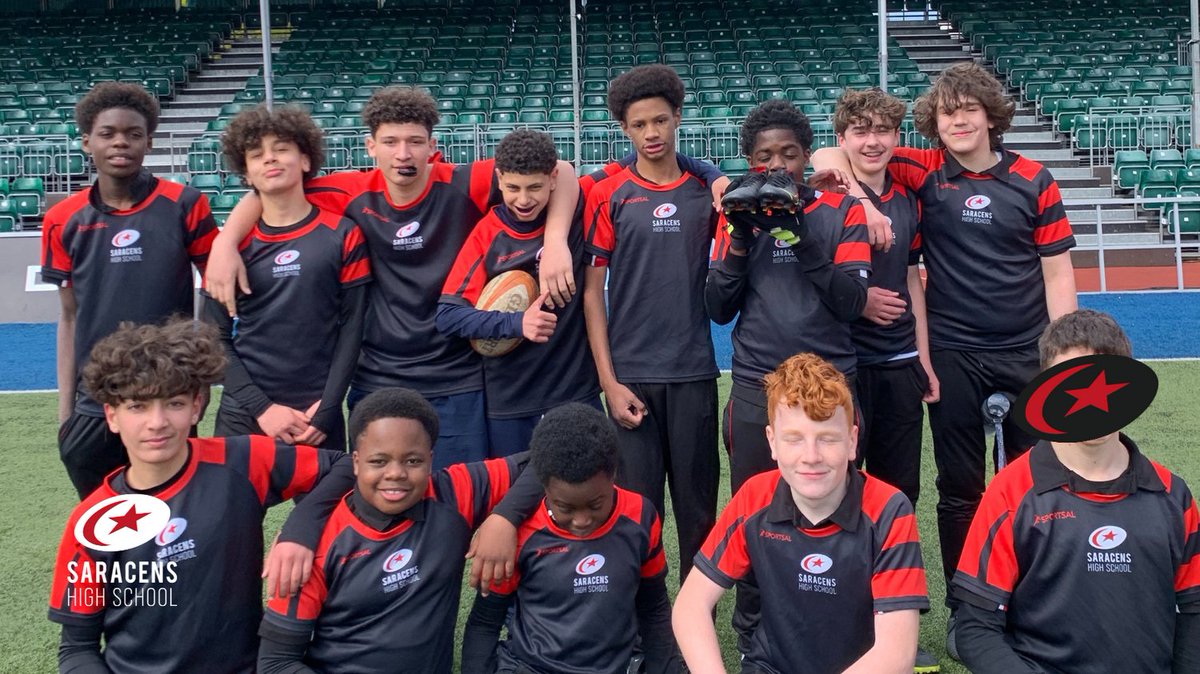 Our Year 9 boys represented us amazingly at a rugby tournament. Special mention to Diogo for scoring his first ever try! #sportatsaracenshigh #rugby #rugbyteam #schoolrugby #boysrugby #discipline #hardwork #honesty #humility