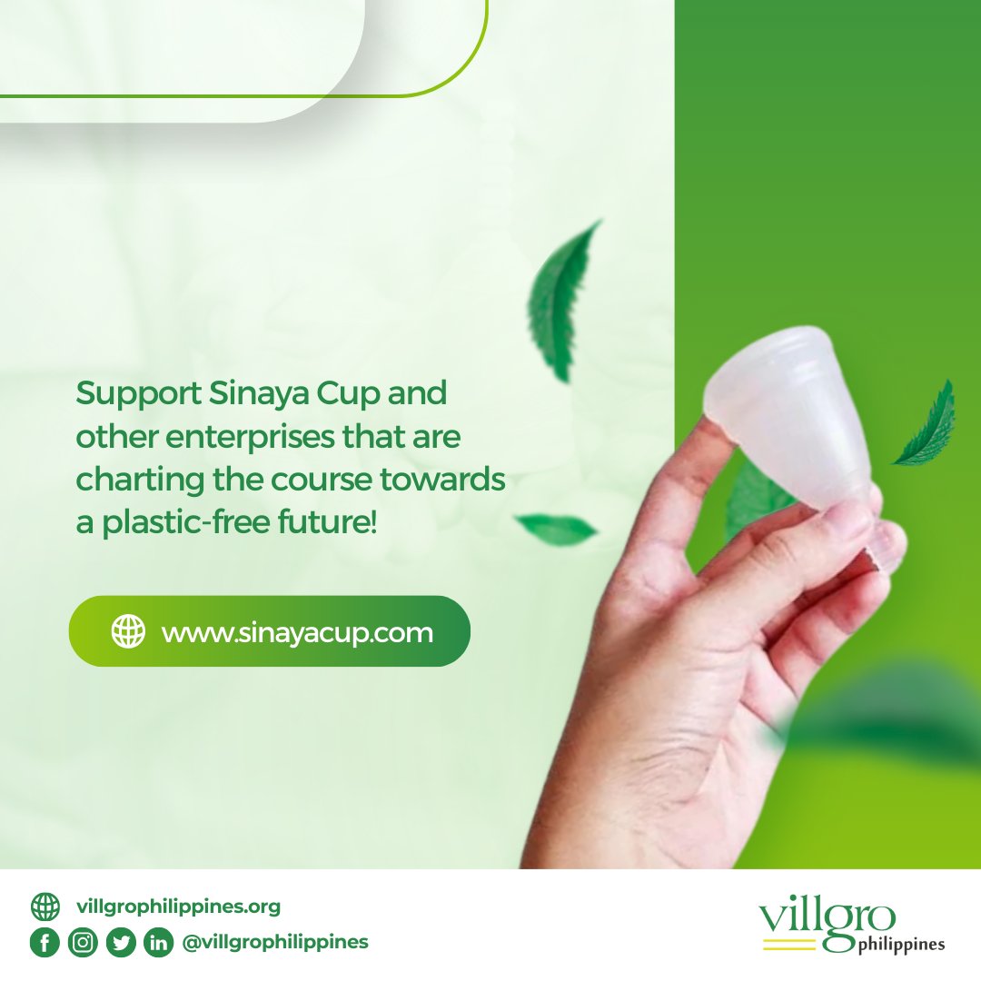 Sinaya Cup's crowdfunding campaign aims to provide free menstrual cups to their period care scholars.

Join their mission for a brighter, greener future by making a pledge today: bit.ly/sinayacf
.
.
.
#PlasticFreeFuture #PlanetVSPlastics #climateinnovation #socent