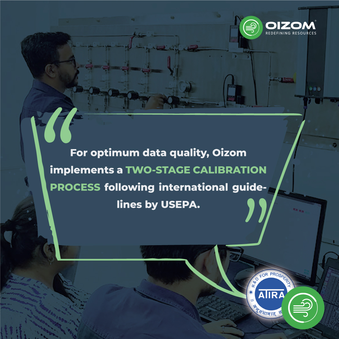 For optimum data quality, Oizom implements a two-stage calibration process following international guidelines by USEPA.

#accuracy #innovation #airquality #monitoring #oizom