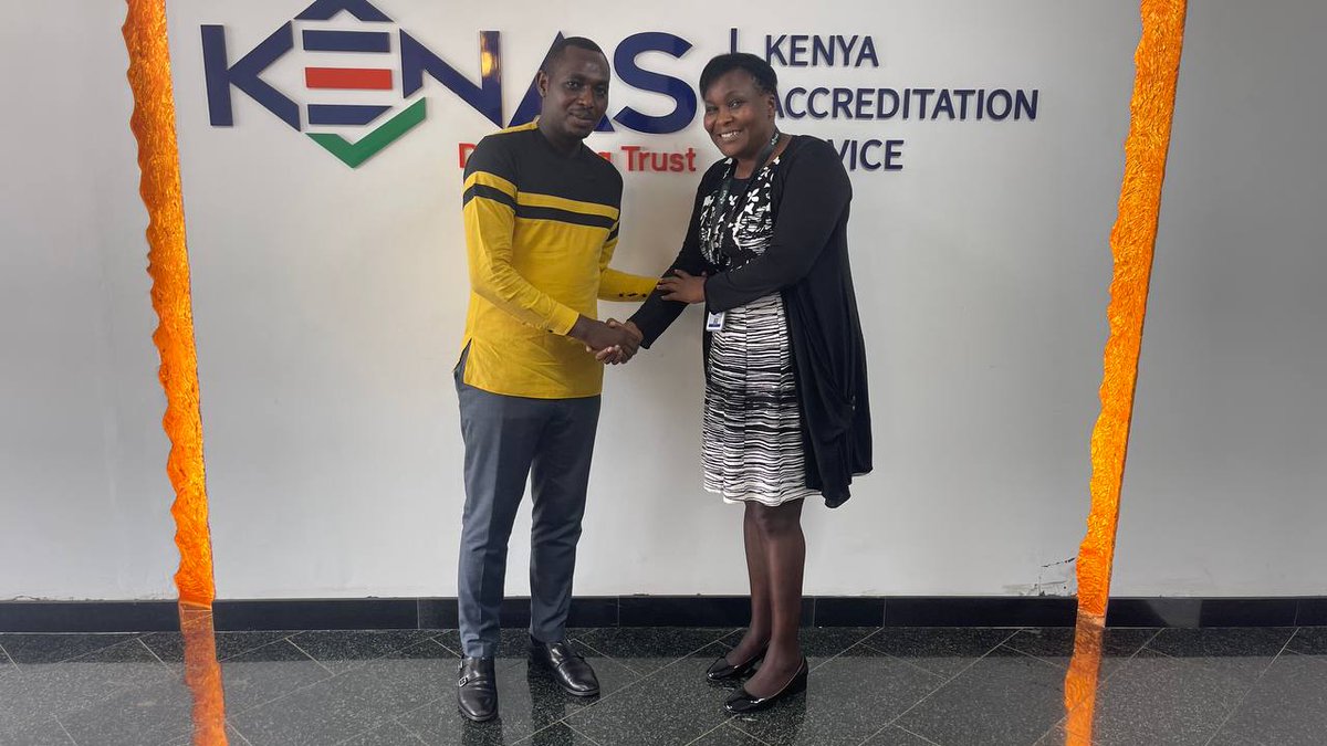 KENAS is pleased to have hosted Mr. Muliisa Charles from Rwanda National Accreditation Office (RNAO) at KENAS HQ for a nine day period of experience and knowledge sharing as we collaborate to drive excellence in accreditation. #deliveringtrust