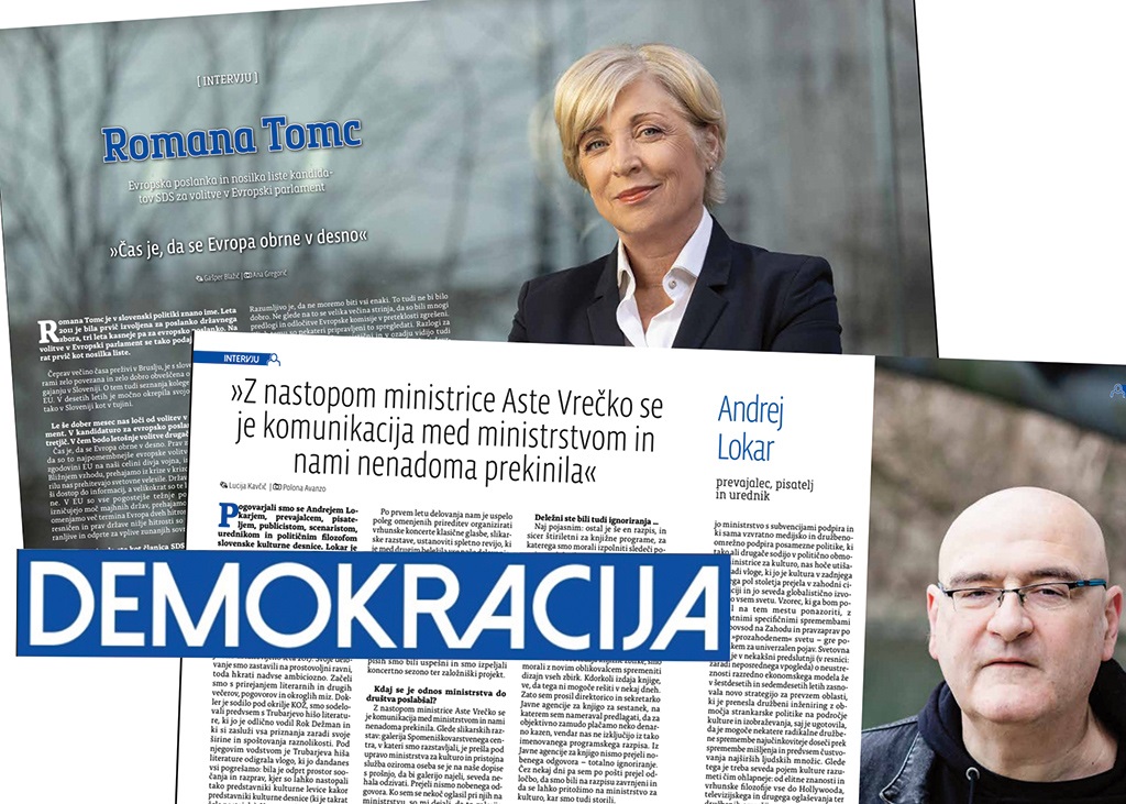 Metod_Berlec's tweet photo. VABLJENI K NAKUPU IN BRANJU! Še danes v prodaji 17. št. @Demokracija1! Predsednik #GS #Robert #Golob je #troživka! Intervjuji: @strankaSDS @RomanaTomc, @lokar_andrej, @JanezMagyar, #Borut #Florjančič; Ko vladajoča koalicija @vladaRS, #Gibanje #Svoboda, @strankaSD, @strankalevica javno zdravstvo pusti na cedilu; Vladajoči sistematično kršijo demokratične standarde v @Drzavnizbor #RS; Ali predsednica @Drzavnizbor #RS sploh pozna ustavo?