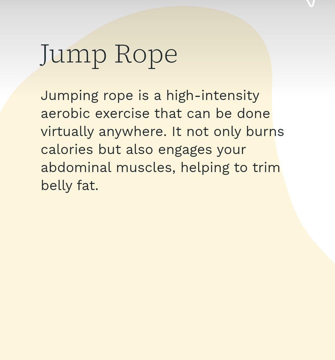 6. Jump Rope
