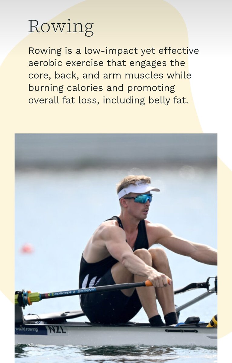 7. Rowing