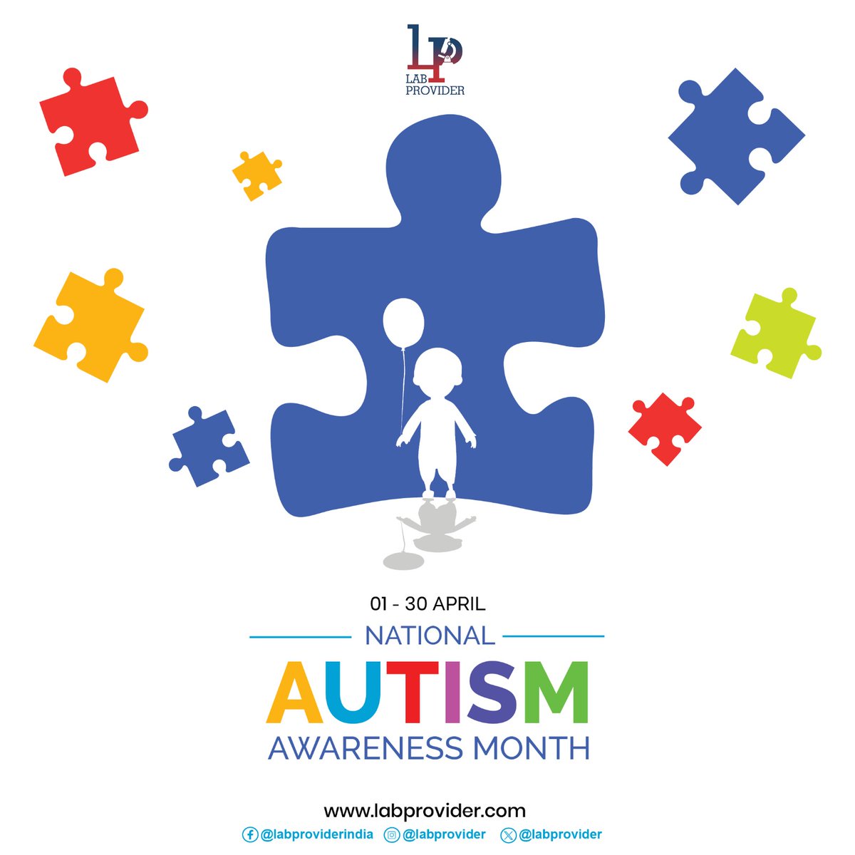 April 1-30, National Autism Awareness Month!
This month is dedicated to educating people about autism spectrum disorders and how to support people living with autism.

#nationalautismawarenessmonth #autism #autismawareness #autismcommunity #autismspectrumdisorders