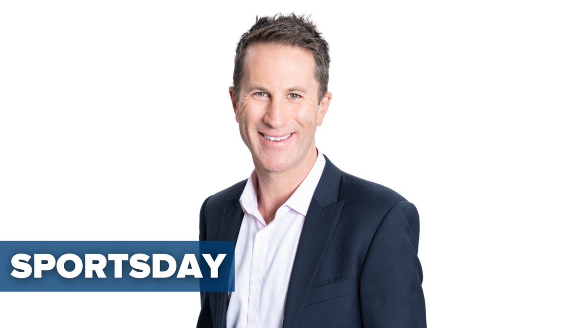 COMING UP | It's another massive Monday on 'Sportsday' with Gerard Healy and @kanecornes! Retiring @Adelaide_FC champion @rorysloane9 will join the show, as will @HawthornFC legend @LHodge15, @Sammy__Edmund, and @AFLcomau's @MichaelWhiting! Tune in from 5.30pm AEST!