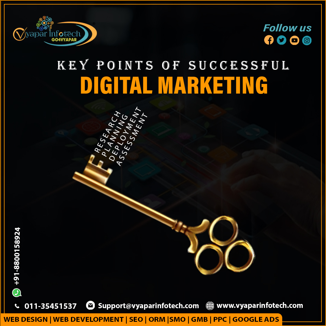 As a digital marketing agency, Vyapar Infotech understands the importance of market research and creating a custom plan for different businesses.

Website: vyaparinfotech.com

#digitalmarketing2024 #brandingagency #brands #createyourbrand #businessgrowth #onlinebusinesstips