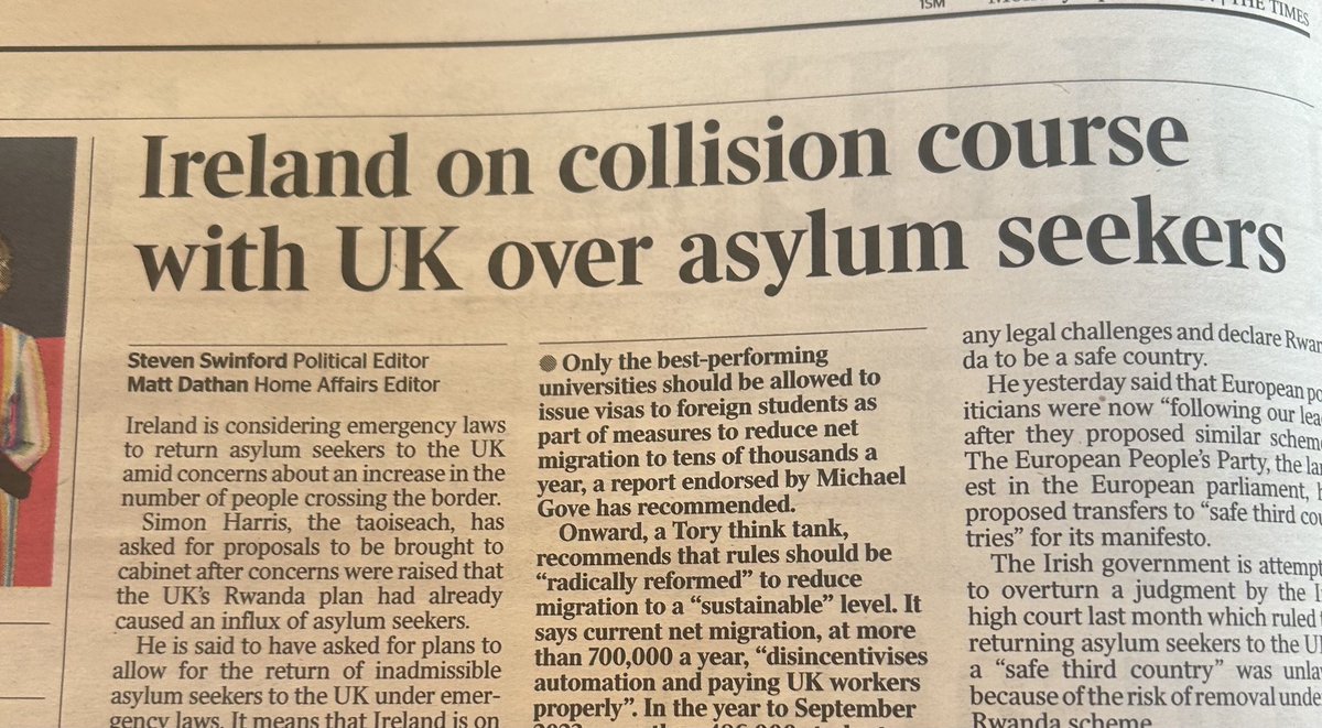 If asylum seekers are leaving the U.K. thanks to Rwanda plan surely it’s reasonable to think they won’t come because of it? Might Sunak’s plan actually work? #rwanda