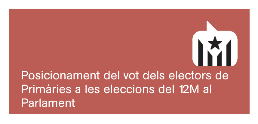 Primàries Catalunya tweet media