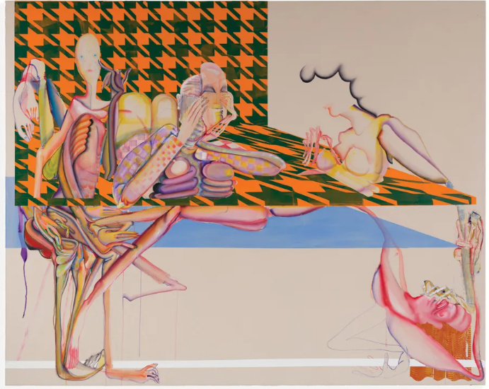Christina Quarles’s Paintings of Tangled Appendages Probe Prismatic Senses of Self→ bit.ly/3JWdEQU

Via @ArtinAmerica
