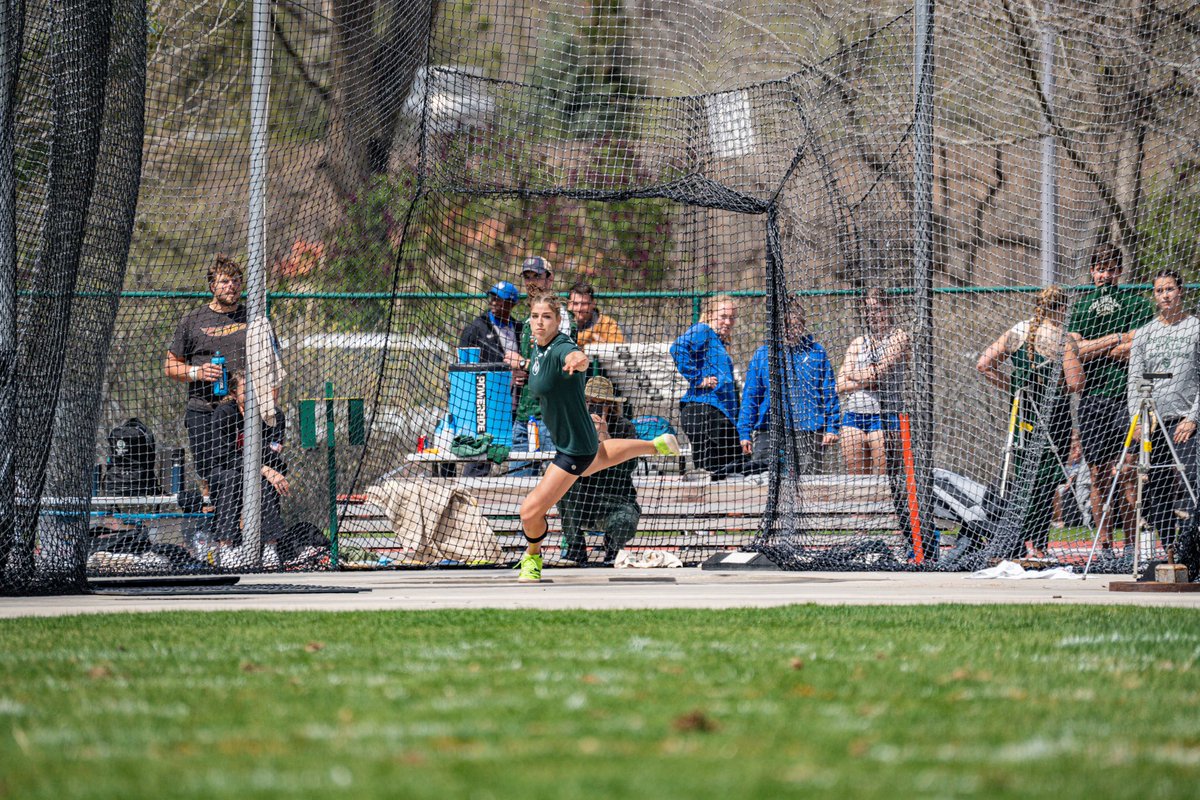 𝐅𝐀𝐂𝐈𝐋𝐈𝐓𝐘 𝐑𝐄𝐂𝐎𝐑𝐃‼️ Michaela Hawkins broke the facility record today with a throw of 60.65m! #Stalwart x #CSURams