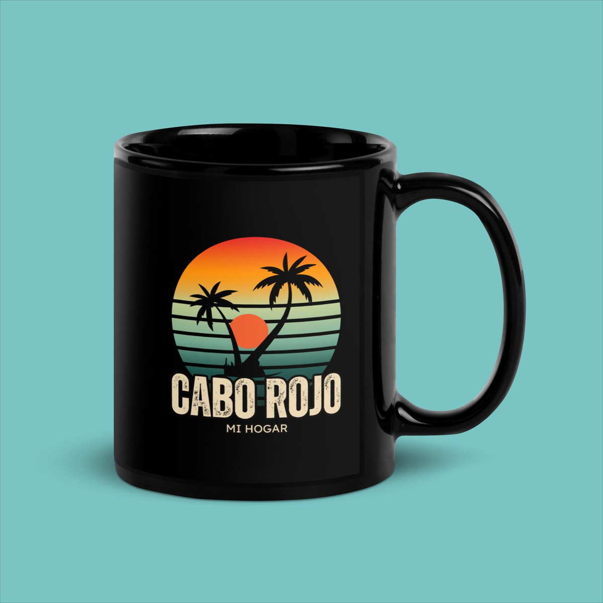 🌞 #BuenosDías con sabor a Cabo Rojo. ¿Buscas una manera de llevar contigo la belleza de nuestras playas? 🌴☕️ ¡Nuestra Taza Negra Brillante es la respuesta! Perfecta para coleccionistas y amantes del café por igual. Encuéntrala aquí: caborojo.com/product/recuer… #CaboRojoEnTuCasa