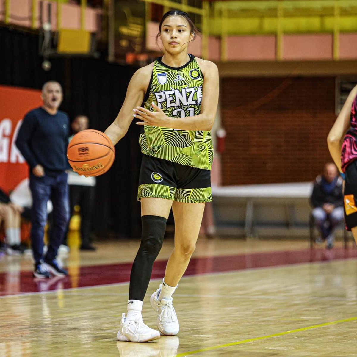 Congratulations to Lexus Eagle Chasing (Cheyenne River Sioux/Omaha) who finished her rookie year in Europe with KBF Penza in the Kosovo Basketball Federation. Lexus averaged 13.6 points, 5.9 rebounds & 2.1 assists per game this season.
#NativeAthlete #CRST #Omaha