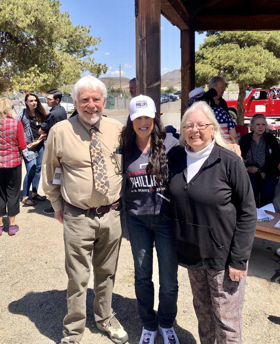 It was a fun day in Storey County with amazing people!  I loved driving through Sparks seeing some of my signs up. Thank you for all your help George!

#Phillips4Nevada #USSenate #campaigntrail