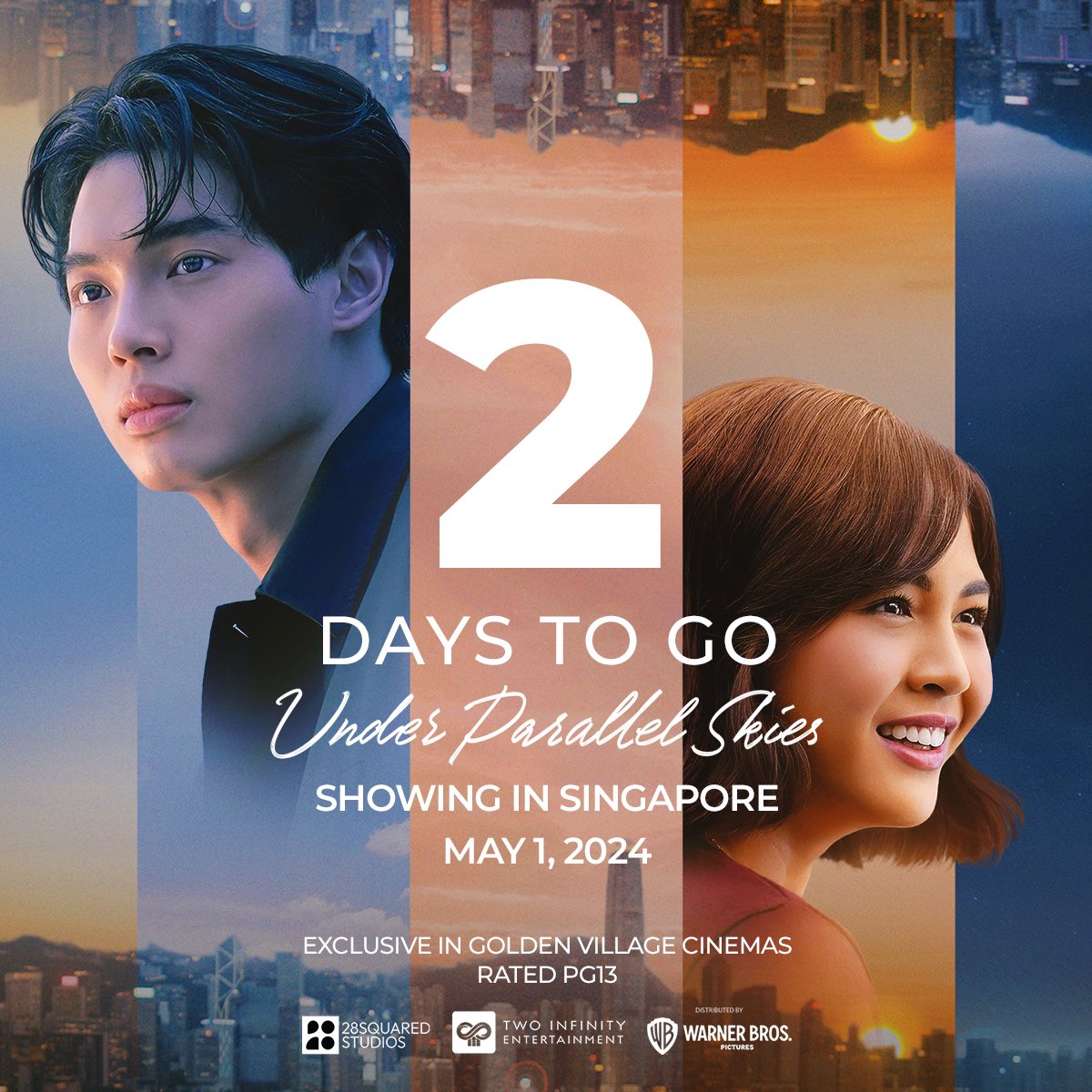 Fai lok is coming your way with only 2 days to go, #Singapore!

Catch #WinMetawin and #JanellaSalvador in one of the most anticipated film collaborations of the year in Asia, #UnderParallelSkies, at cinemas near you:

Philippines - Now Showing on its 2nd week
Singapore - Starting…
