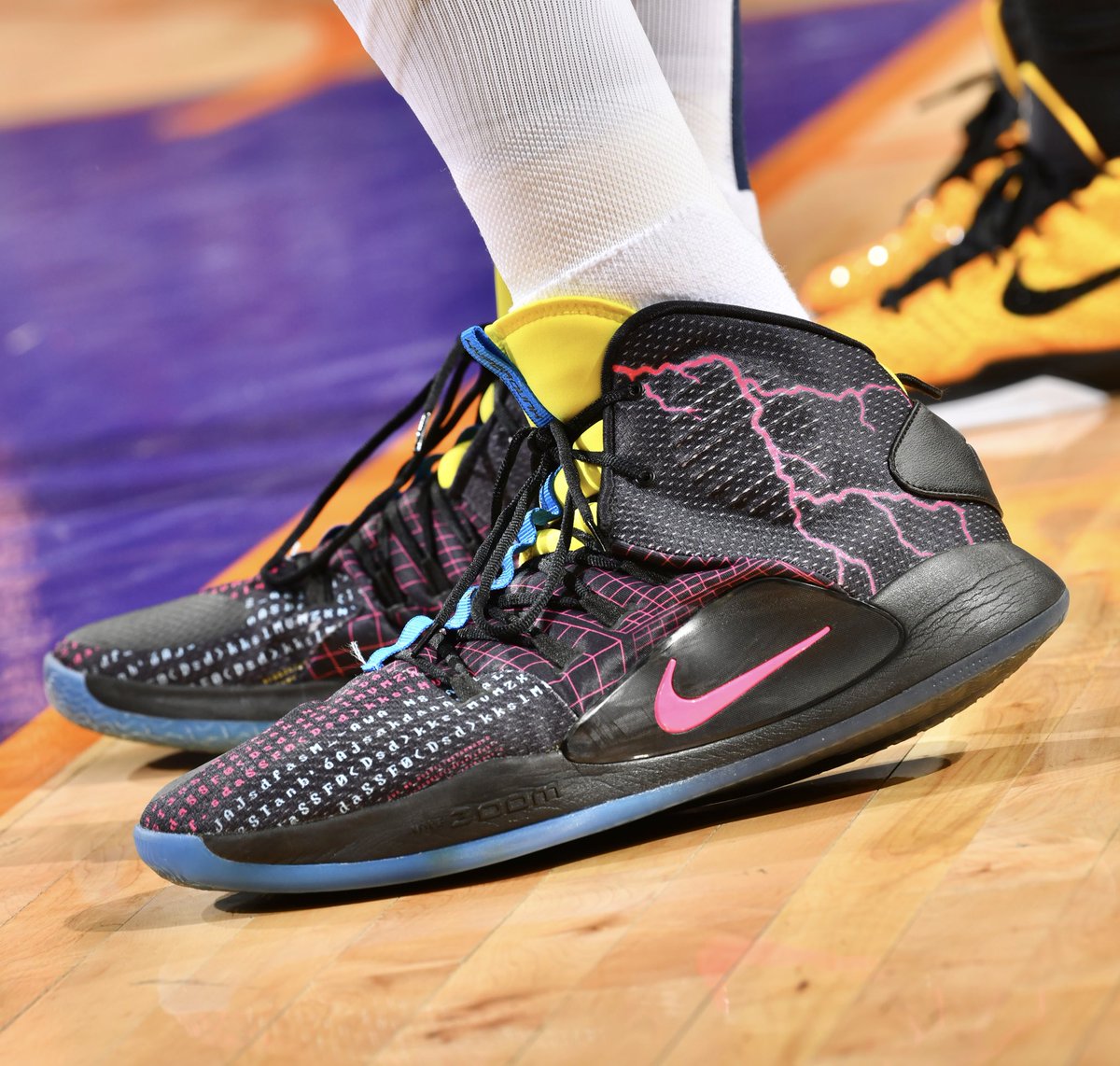 KAT often goes back to this Hyperdunk X from 2018-19 season. Has worn GT Jump 2 lately otherwise.