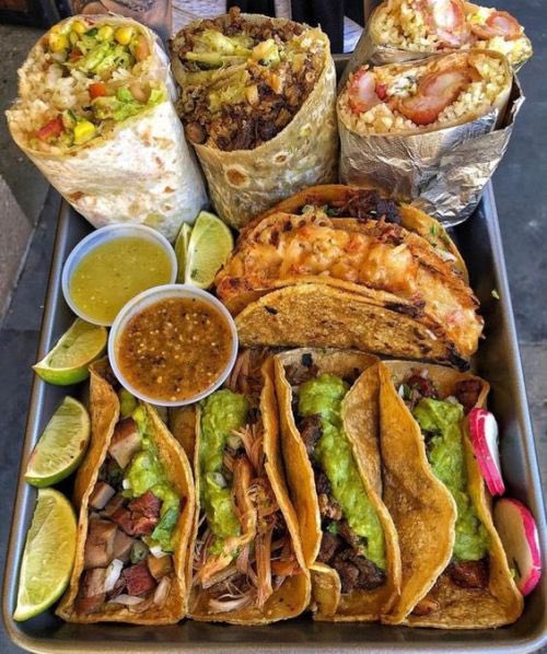 Taco & Burrito Platter 🌮 🌯