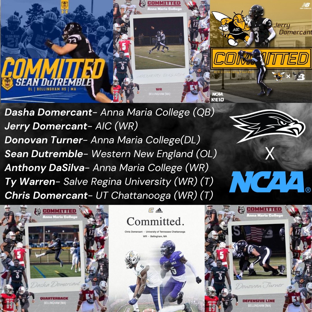 Congratulations to our players on committing to continue their excellence as student-athletes at the next level!  

<a href="/DashaDomercant/">Dasha Domercant</a> 
@jdomercant0 
<a href="/Donovanturner50/">Donovan Turner</a> 
<a href="/SeanDutremble/">Sean DuTremble</a> 
<a href="/ADasilva0/">Ânthony DaSilva</a> 
<a href="/chris_domercant/">Chris Domercant</a>