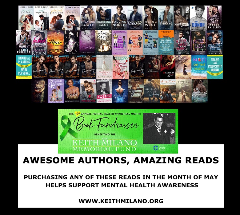 Over 20 authors have come together for #mentalhealthawarenessmonth
Please join us and #1click4charity
keithmilano.org/may-2024-fundr…

Purchasing any of these books benefits the <a href="/MilanoFund/">KeithMilano Memorial</a> at <a href="/afspnational/">American Foundation for Suicide Prevention</a>
