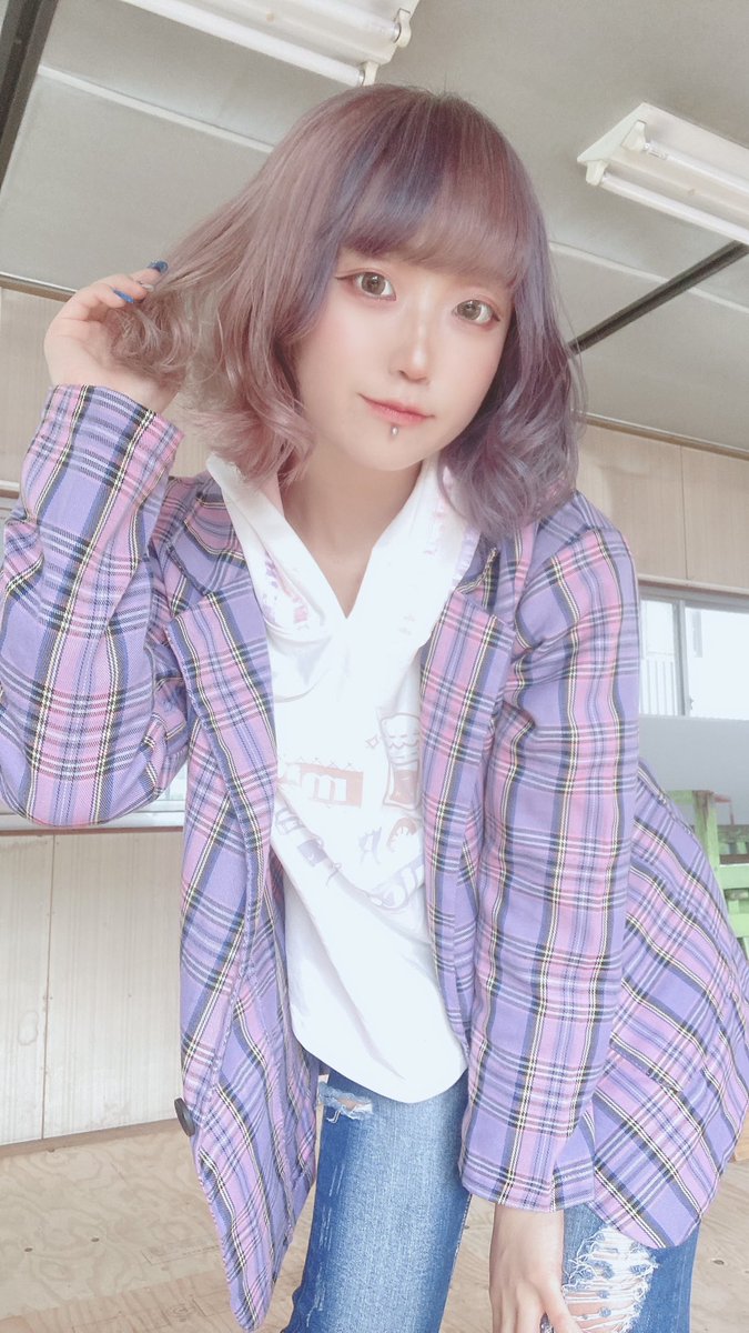 RaPyonnn's tweet photo. からーちぇんじ💘💜 https://t.co/vnmmATzoxt