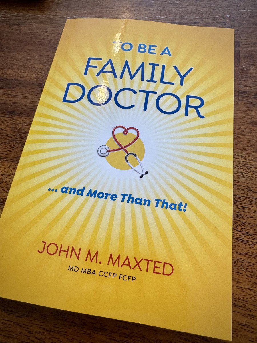 Very excited to dig into the story of my colleague and friend @johnmmaxted. #familymedicine in Canada needs all the help it can get, and he has a lifetime of experience and insights.