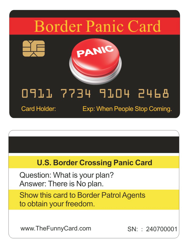 Border Panic Card. babymamacard.com/products/offic…  #blackpeople #sistasonBET #SISTAHHOOD #people #funny #Border