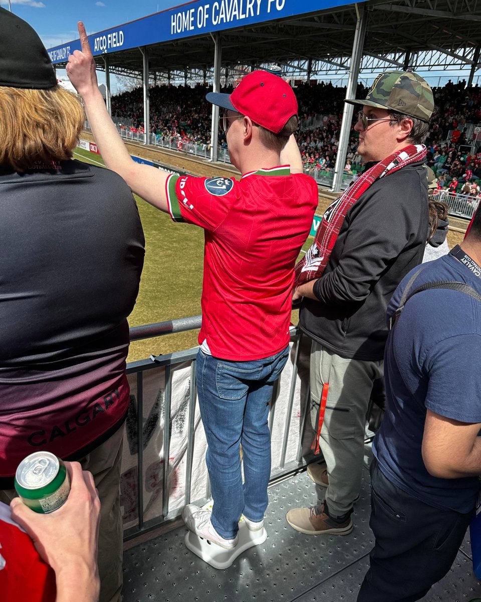 Me in my element...

#canpl #cavsfc #iwishiwasalittlebittaller