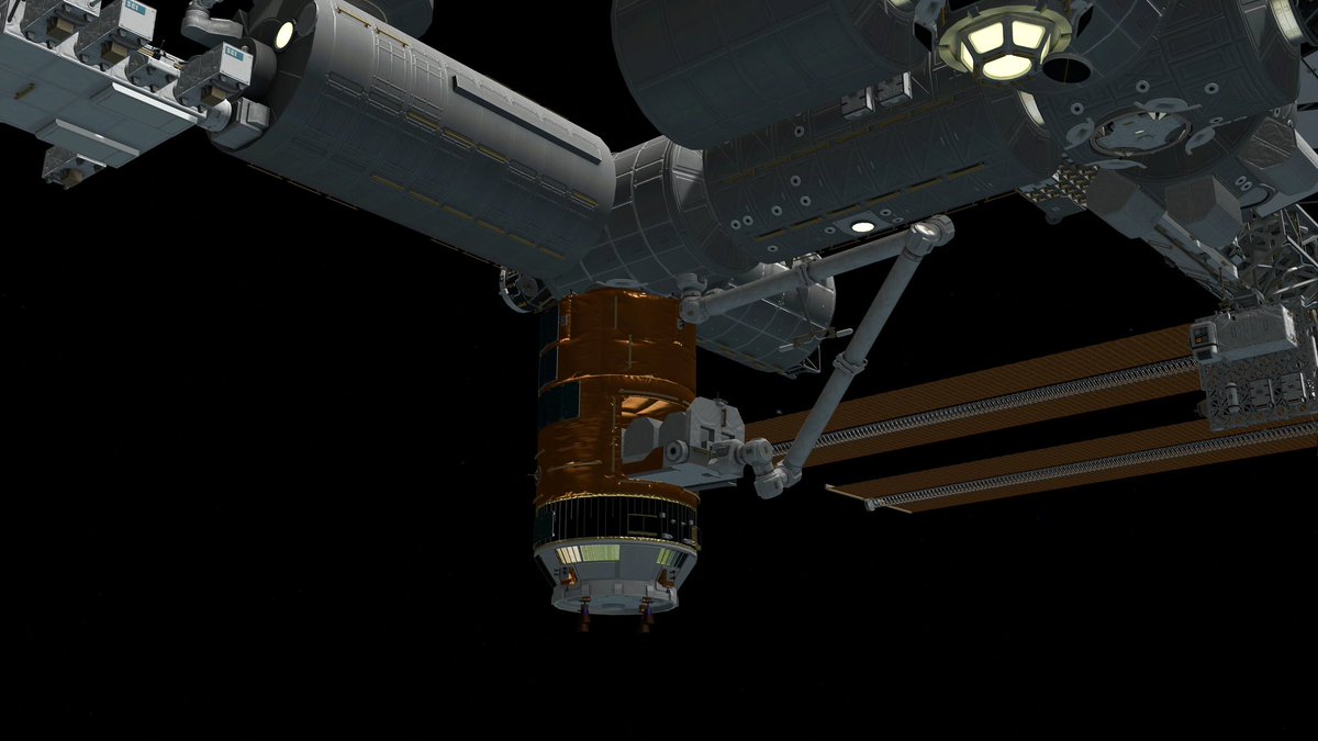 HTV（こうのとり）

日本の無人宇宙船であり、ISSへの物資輸送を担っていた。
H-IIBによって打ち上げられ、ISSにランデヴーした後、ロボットアームによってハーモニー下部にドッキングされる。このロボットアームを用いた結合方法は日本が開発した技術であり、ドラゴンやシグナスに受け継がれている。