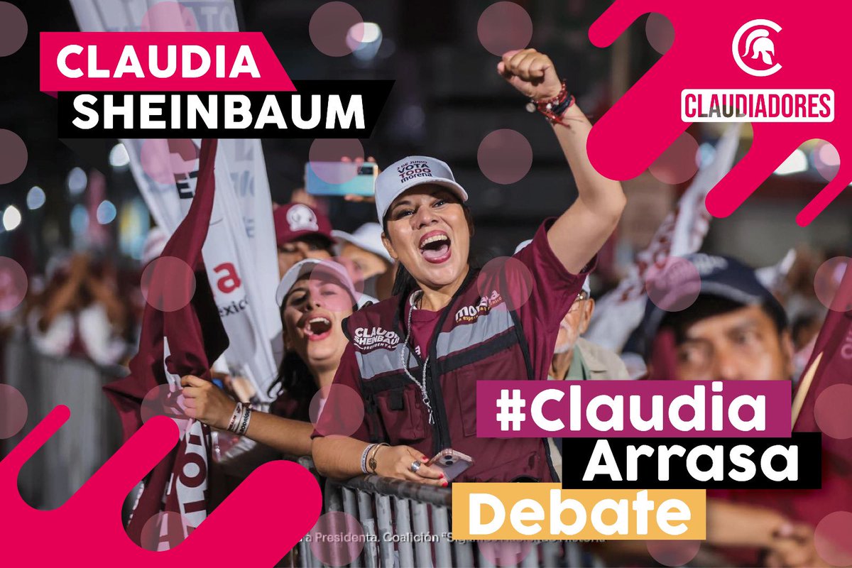 La continuidad de la #4T es una realidad con Claudia Sheinbaum #ClaudiaArrasaDebate