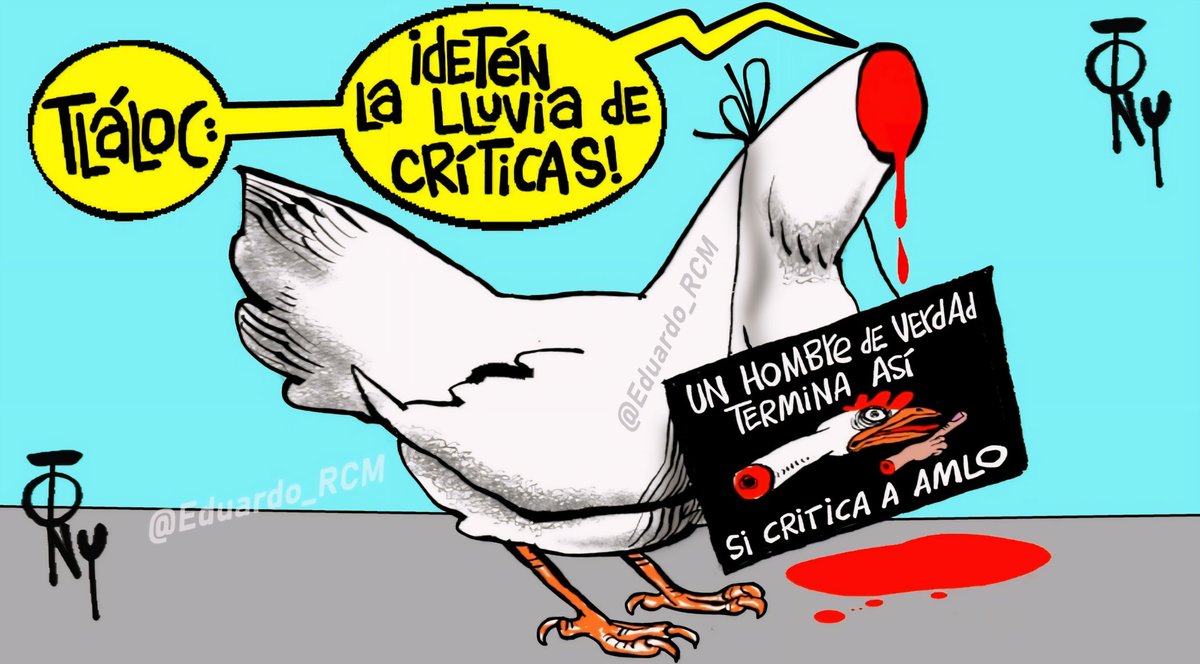 🐔ADVERTENCIA 4T

«Lo que pasó en el Senado fue una pequeña representación cultural de los pueblos indígenas y sus ritos ancestrales».
atte. @MorenaSenadores, célula del 'Cártel del Bienestar' 

😁Cartón de TONY
@lopezobrador_🤡@PartidoMorenaMx🦧#NarcoPresidenteAMLO💰 #ElCacas💩