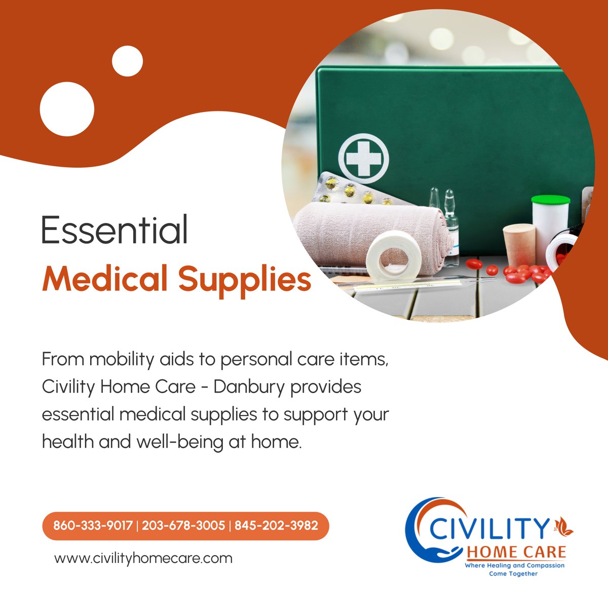 Explore our range of medical supplies tailored to meet your needs, ensuring comfort and independence in your daily life. 

#BrewsterNY #HomeCareAndMedicalSupplies #MedicalSupplies #HealthcareProducts #EssentialSupplies