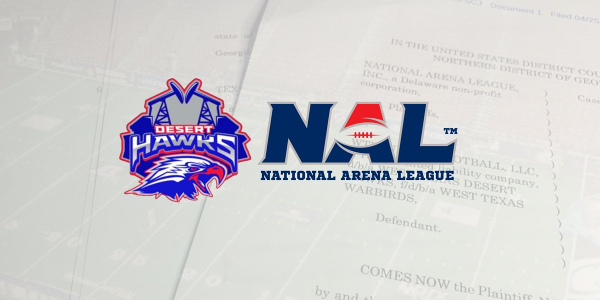 One of Arena Football League’s newest expansion teams as part of the 2024 relaunch, the West Texas Desert Hawks, may be in danger of exiting potentially as early as next week following a recent suit filed by its former league. arenainsider.com/2024/04/nation…