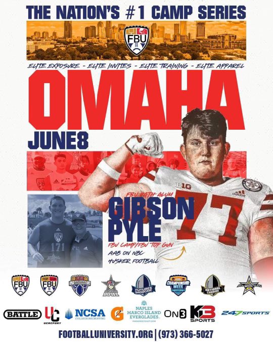 Thanks @FBUcamp for the camp invite 🔒locked in registered and ready to go! #GetBetterHere #FBU #Omaha