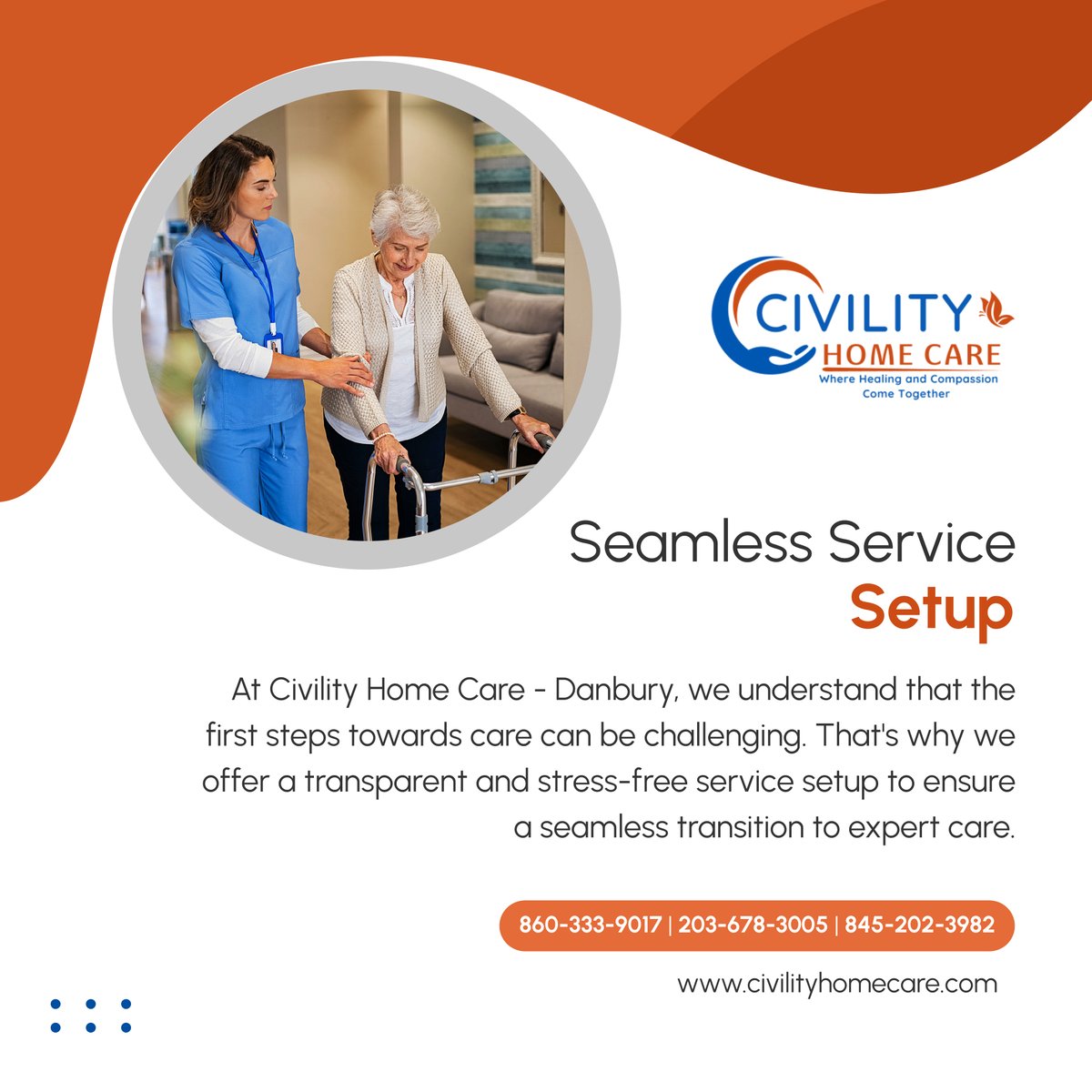 Take the first step towards compassionate care with us. Our seamless service setup ensures a stress-free experience so you can focus on what matters most. 

#DanburyCT #HomeCareAndMedicalSupplies #CareServices #ServiceSetup #ExpertCare