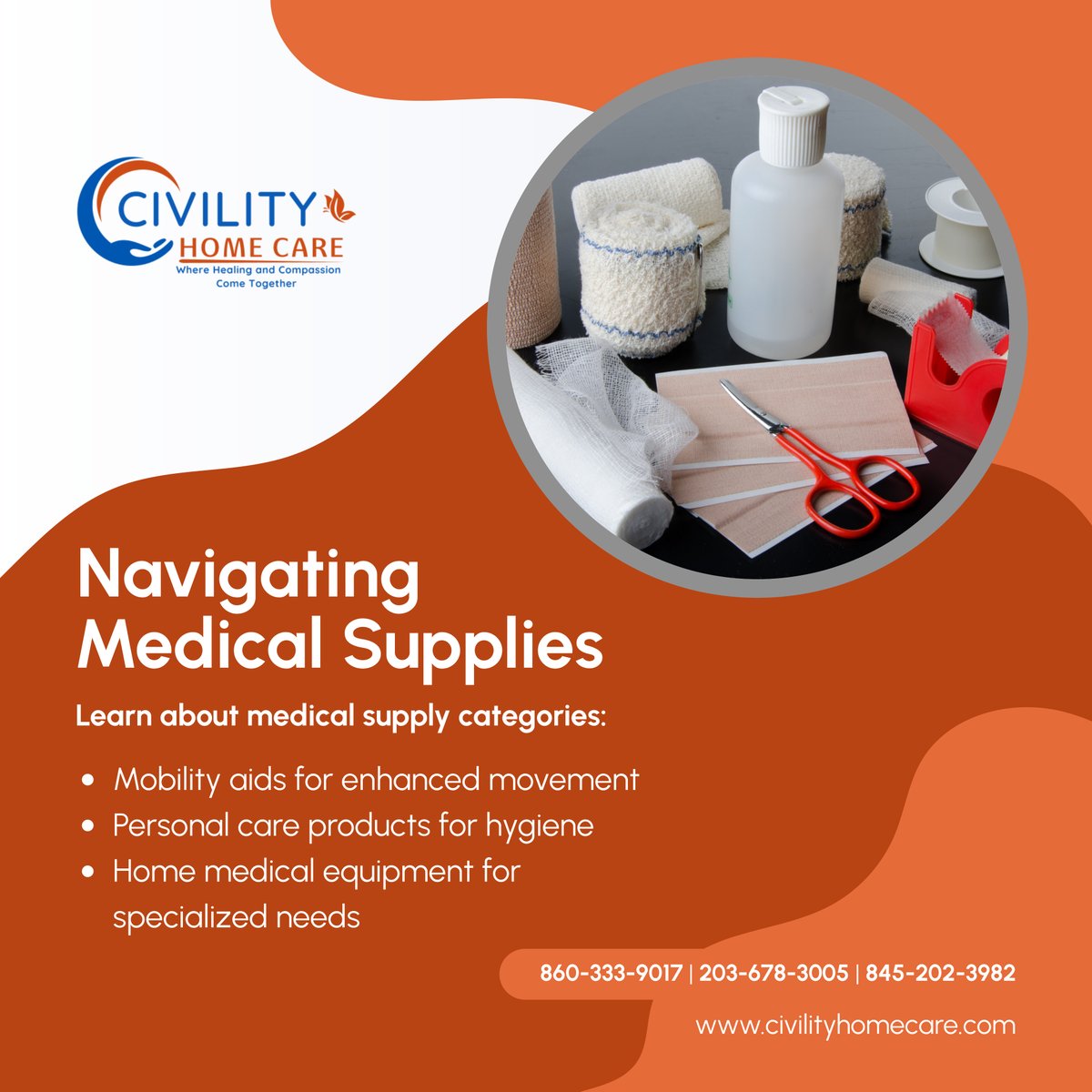 Understanding medical supply categories empowers better management of health needs. 

Explore the options available to support your well-being. 

#BrewsterNY #HomeCareAndMedicalSupplies #MedicalSupplies #HealthCare #MedicalSupplyCategories