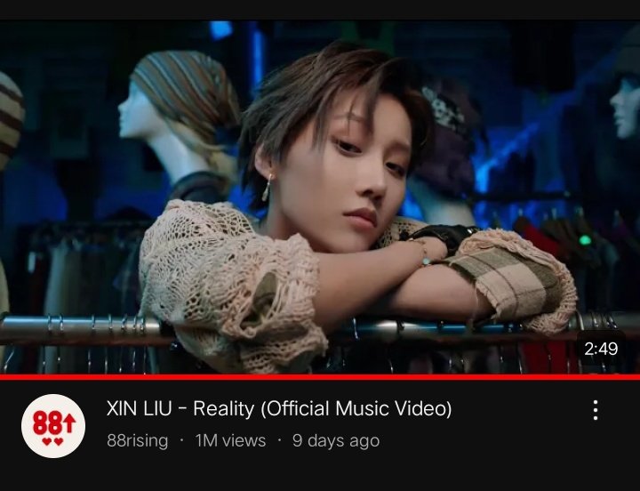 Congrats baby! Happy 1M! 🩵🩵🩵 #XINLIU_Reality #XINLiu #LiuYuxin