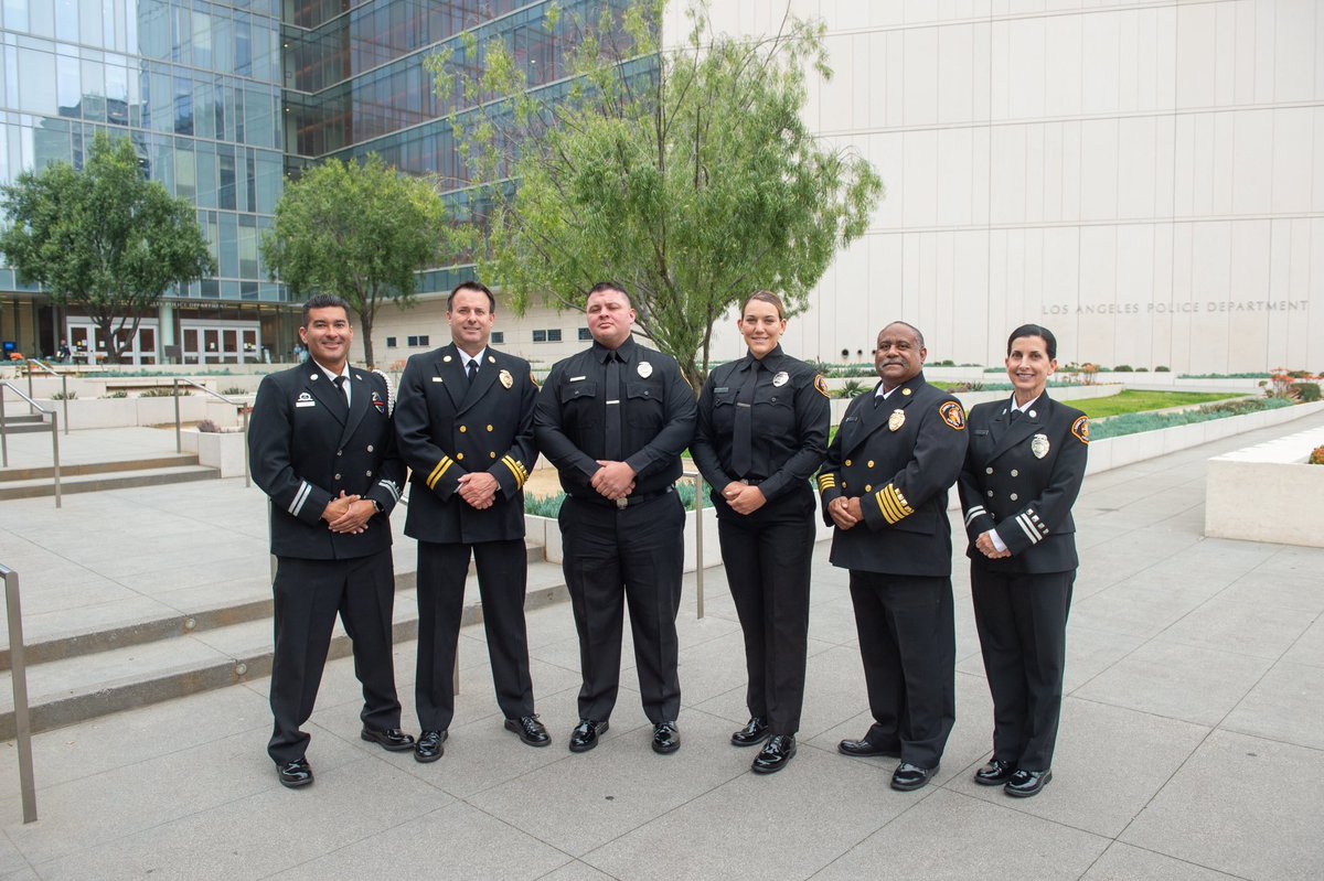 1/2 Congrats to our newest #LACoFD Paramedics! 🎉 On 4/19, two members of the #LACoFD successfully graduated from the UCLA Paramedic Class 75: • FFPM Cornejo • FFPM Scuoler