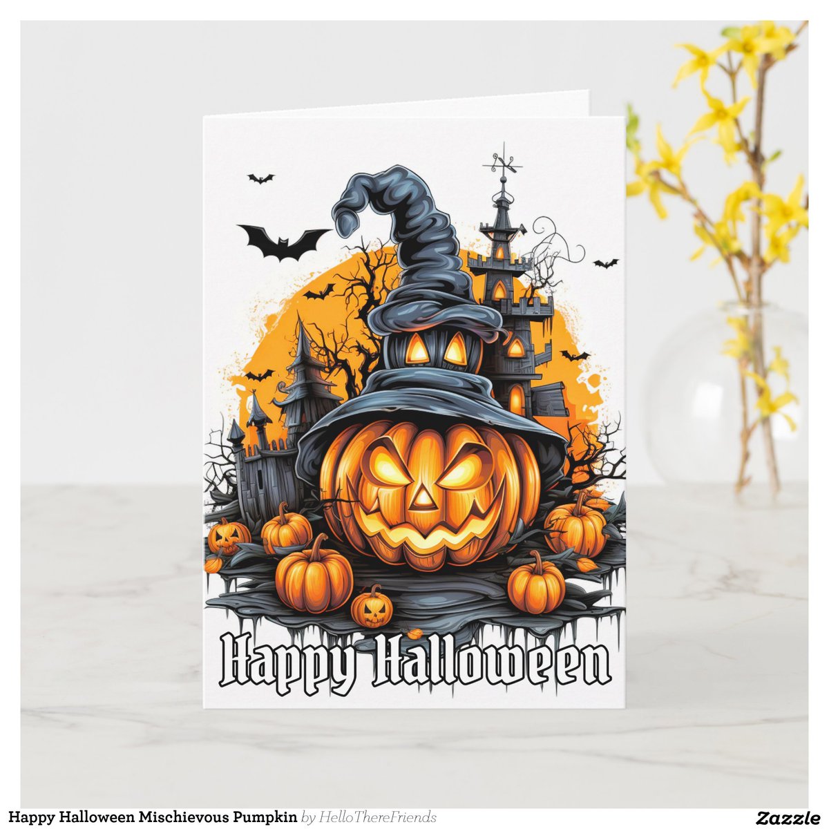 Happy Halloween Mischievous Pumpkin Card→zazzle.com/z/atdurzo5?rf=…

#GreetingCards #HalloweenCards #HappyHalloween #Pumpkins #Horror #HalloweenArt #TrickOrTreat #HauntedHouse #HappyHalloweenCards #Macabre