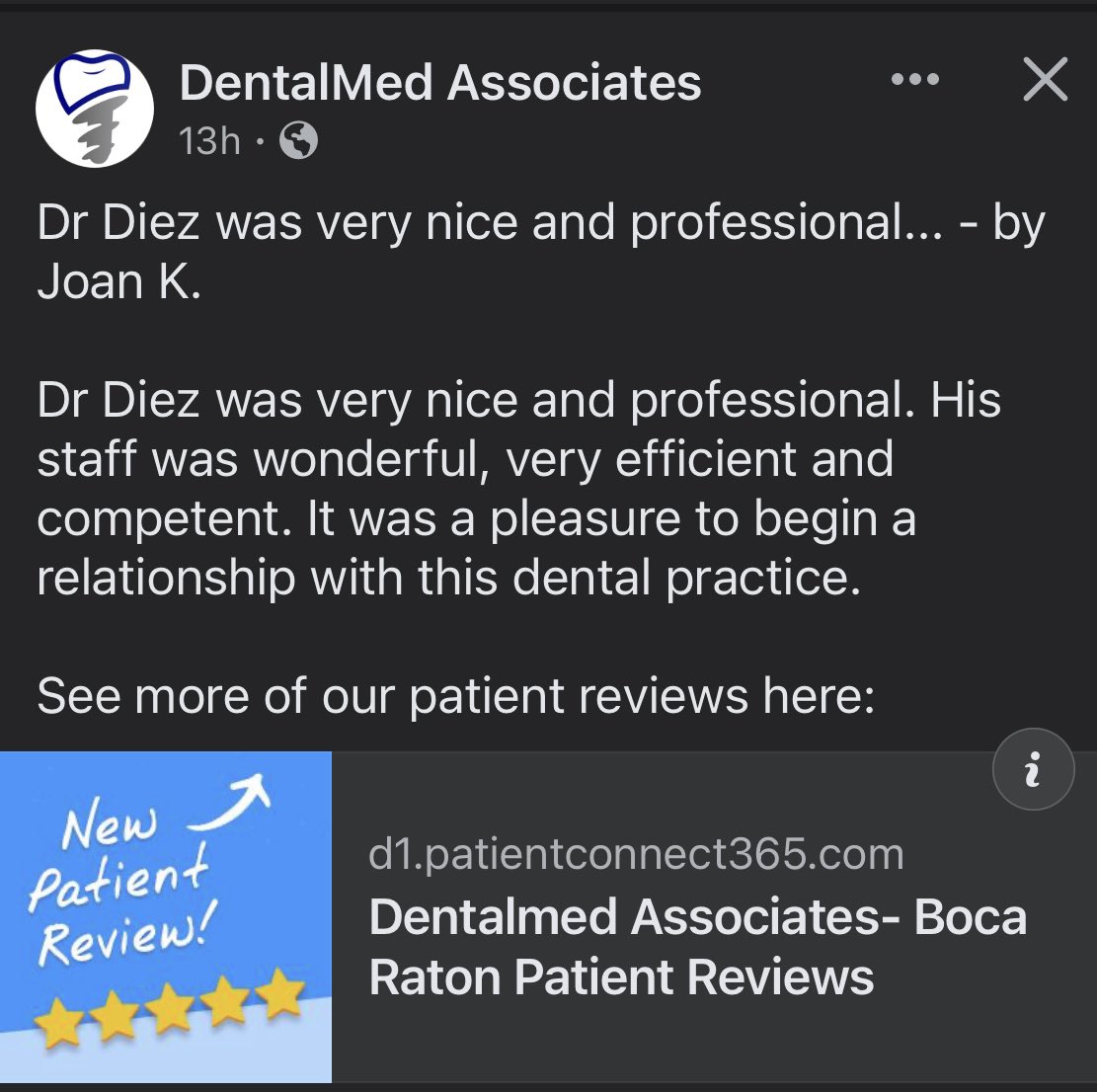 DENTALMEDAssoc's tweet photo. https://t.co/ccsZARl51f